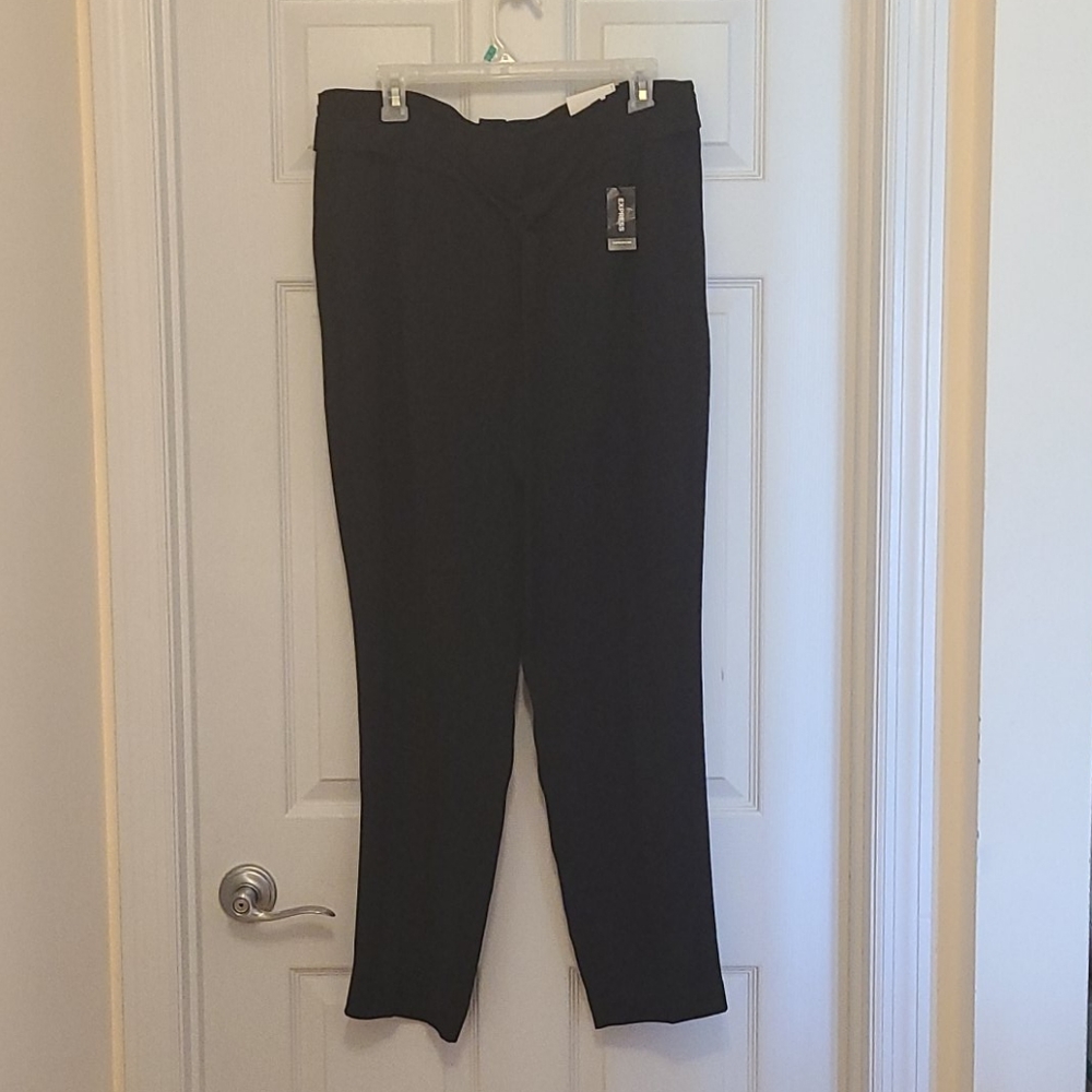 NWT high waisted black pants